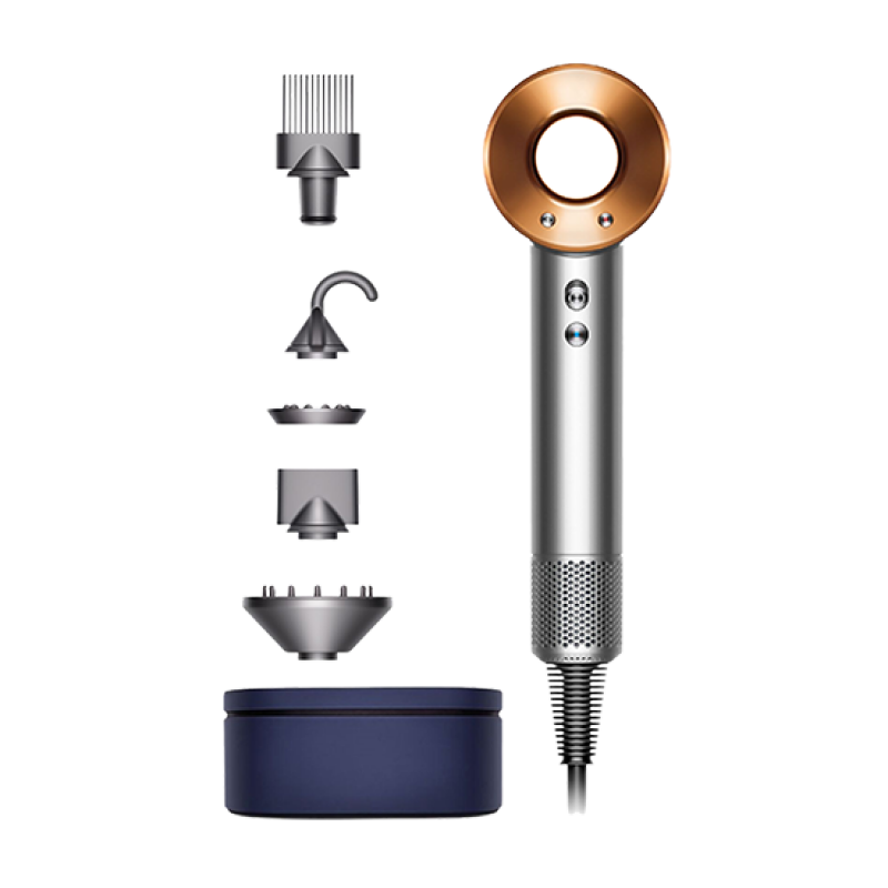 Dyson Hair Dryer Supersonic HD07 (Gift Edition) - Nickel Copper EU