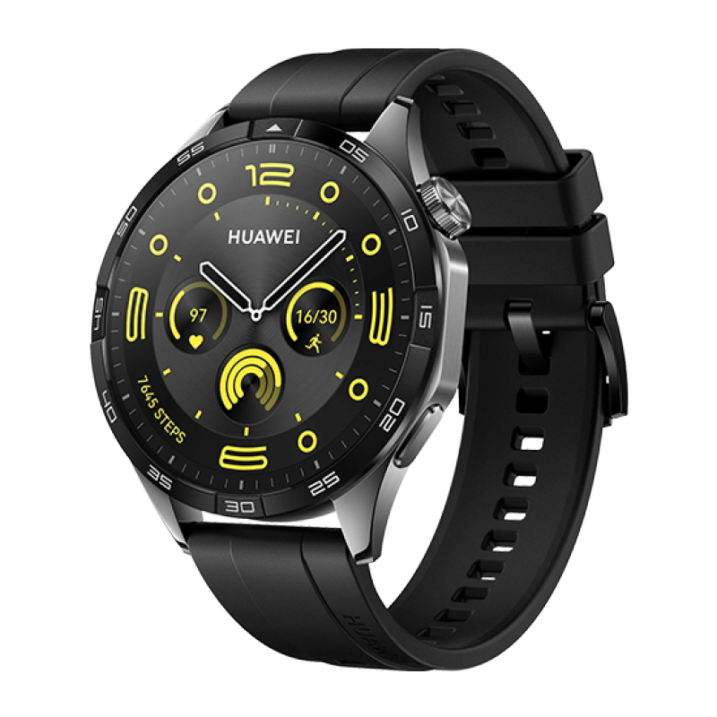 Watch Huawei Watch GT 4 46mm (Phoinix B19F) Fluoroelastomer Strap - Black EU