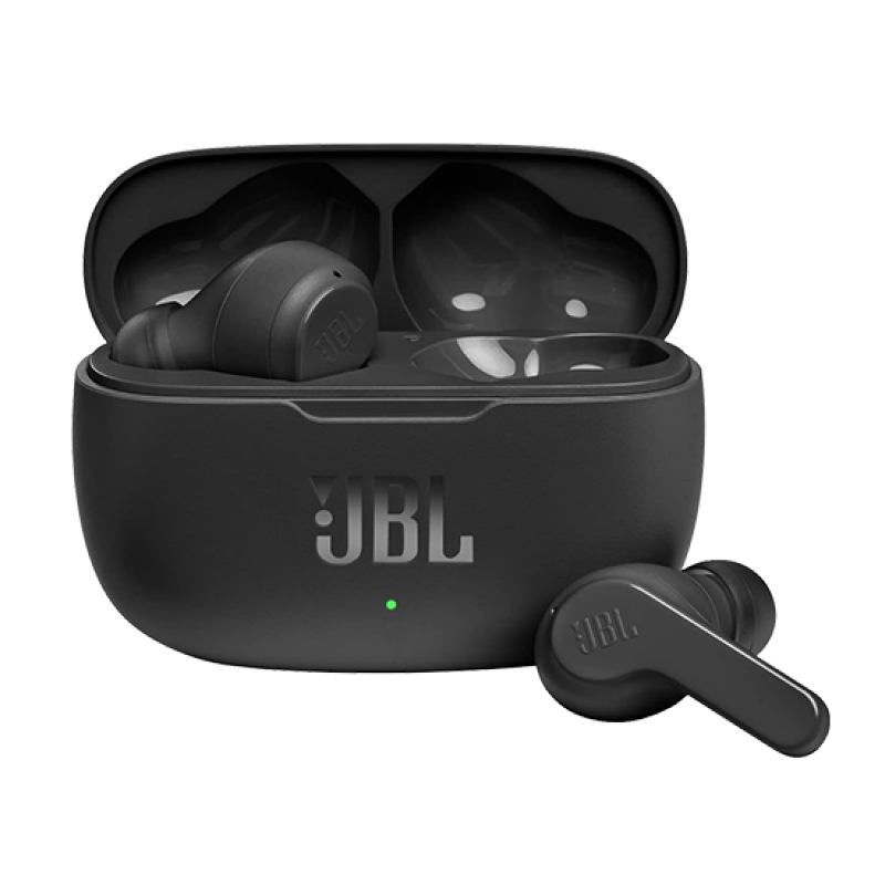 JBL VIBE 200TWS True Wireless Deep Bass - Black