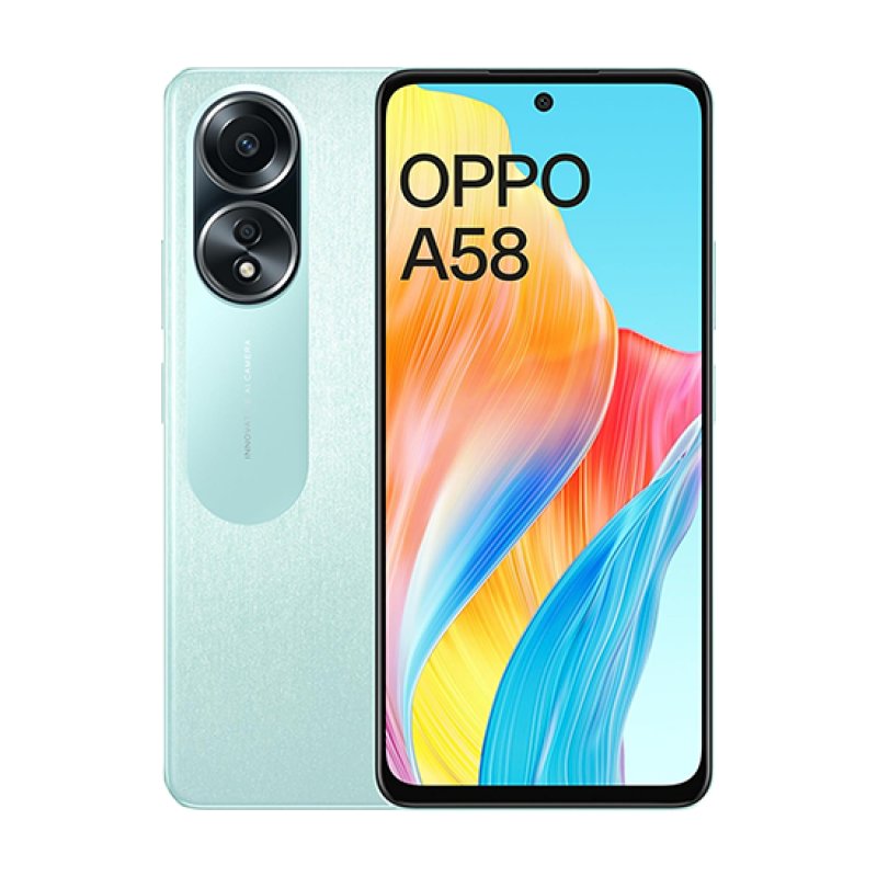 Oppo A58 Dual Sim 6GB RAM 128GB - Green EU