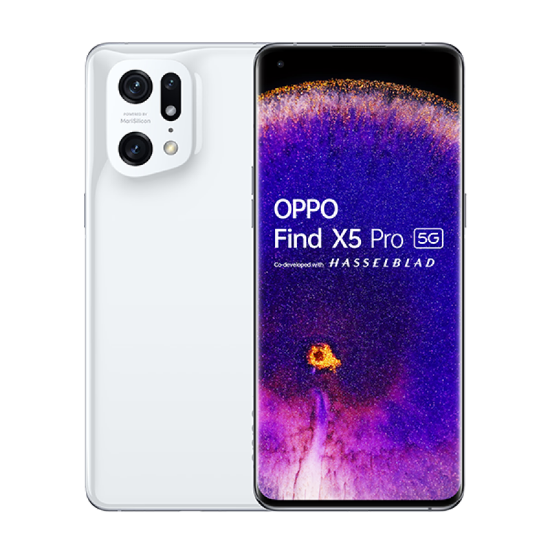 Oppo Find X5 Pro 5G Dual Sim 12GB RAM 256GB - White EU